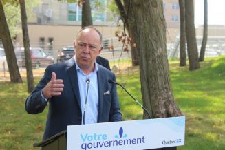 Le ministre Christian Dubé. Photo Mychel Lapointe